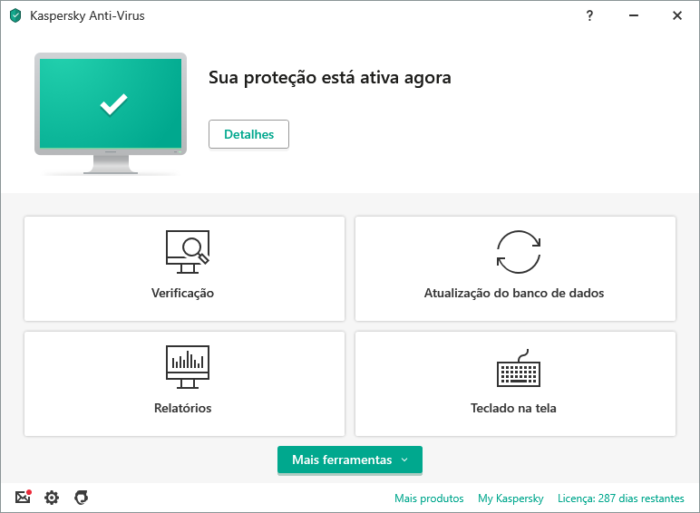 Kaspersky Anti-Virus content/pt-br/images/b2c/product-screenshot/1 FL19 Main UI (green state) KAV PT-BR.png